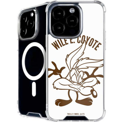 Looney Tunes Wile E Coyote Big Head iPhone 16 Pro MagSafe Case